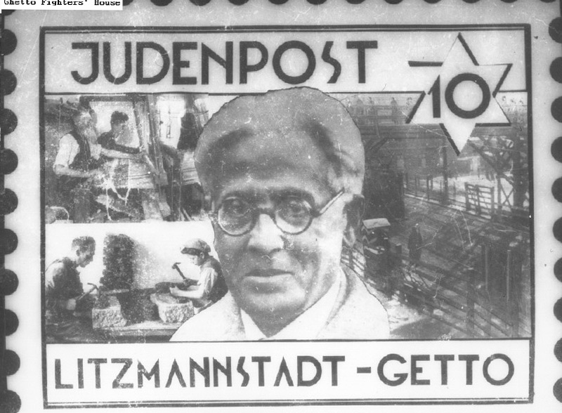 Design of the ghetto stamp