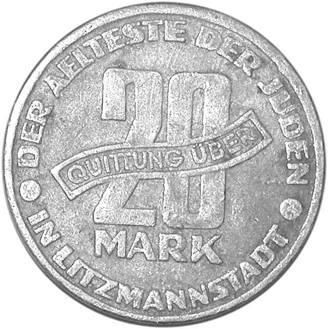 Ghetto currency colloquially known as “chaimki”