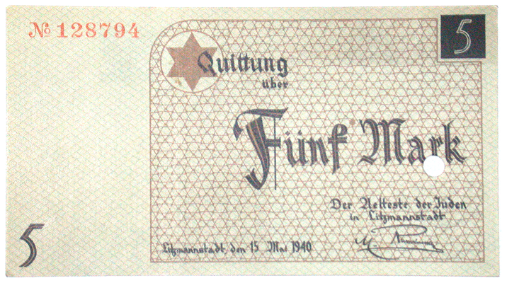 Waluta getta potocznie nazywana „chaimkami”