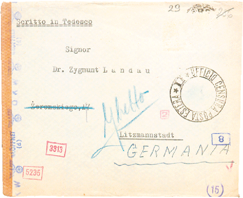 ​List przekierowany do getta (brak zawartości)