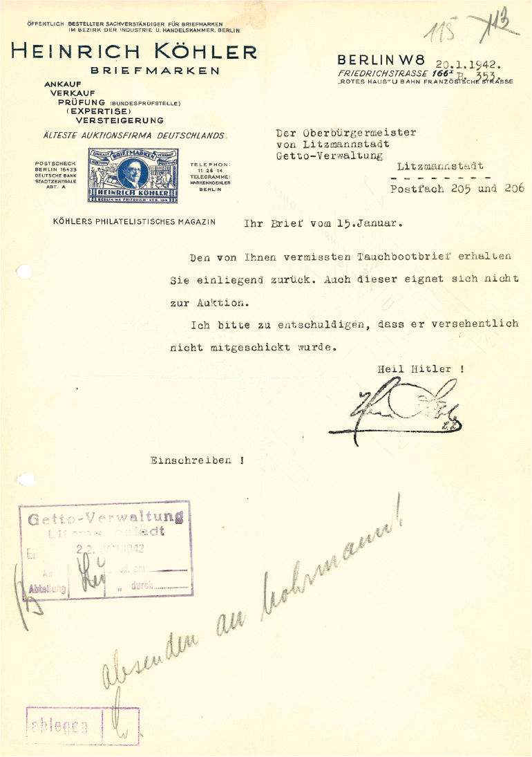 Odpowiedzi firm filatelistycznych